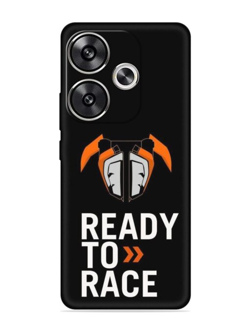 Ready To Race Embossed Soft Silicone Case for Poco F6 (5G)