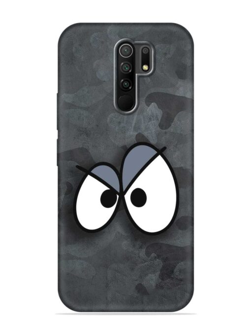 Big Eyes Night Mode Embossed Soft Silicone Case for Poco M2 Zapvi