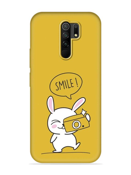 Hey Smile Please Embossed Soft Silicone Case for Poco M2 Zapvi