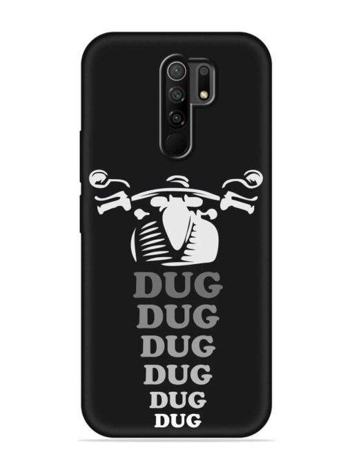 Dug Dug Dug Embossed Soft Silicone Case for Poco M2 Zapvi