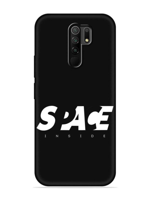 Space Typography Art Embossed Soft Silicone Case for Poco M2