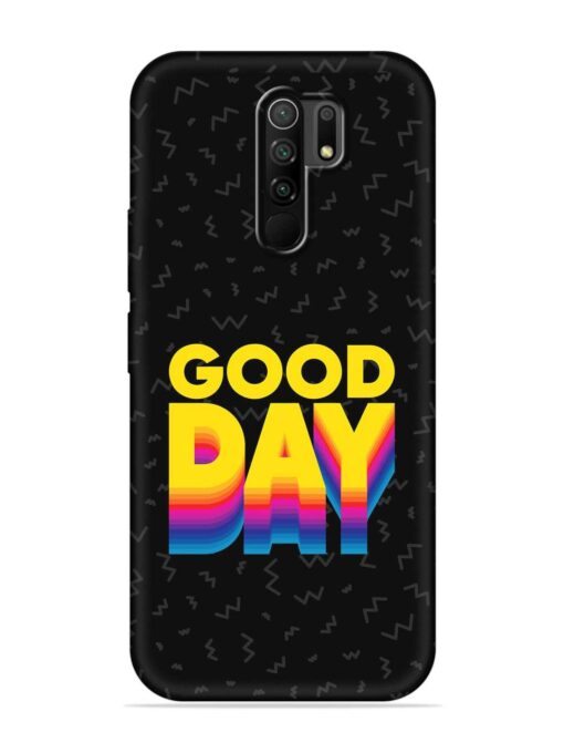 Good Day Embossed Soft Silicone Case for Poco M2 Zapvi