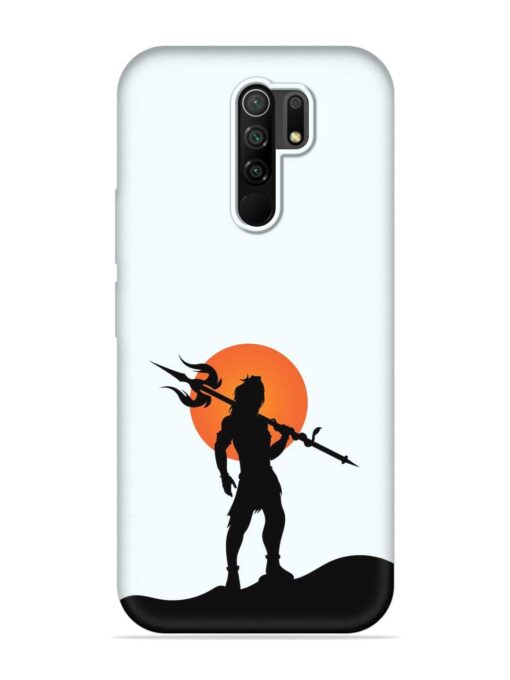 Lord Mahadev Trendy Embossed Soft Silicone Case for Poco M2 Zapvi