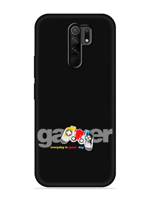 Gamer Everyday Game Embossed Soft Silicone Case for Poco M2 Zapvi