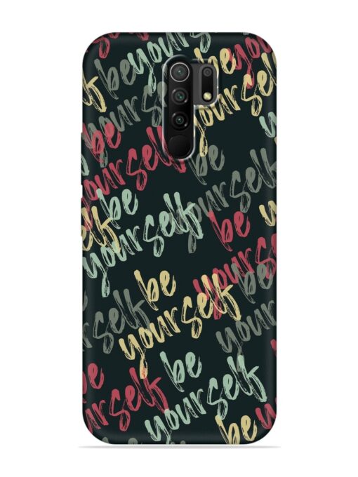 Yourself Seamless Embossed Soft Silicone Case for Poco M2 Zapvi