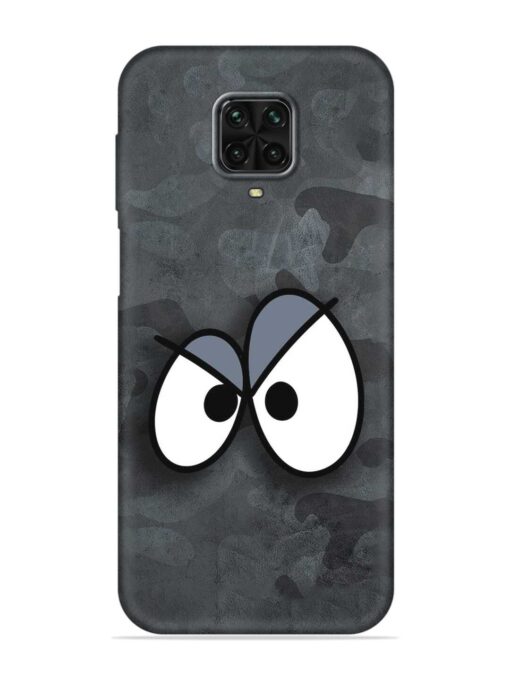 Big Eyes Night Mode Embossed Soft Silicone Case for Poco M2 Pro Zapvi