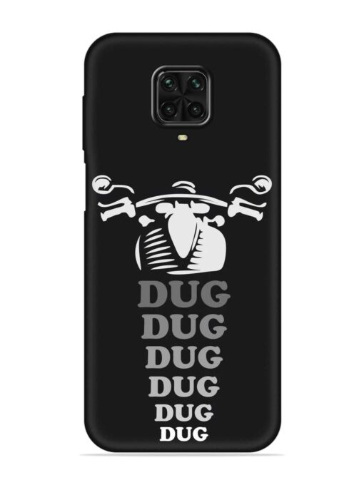 Dug Dug Dug Embossed Soft Silicone Case for Poco M2 Pro Zapvi