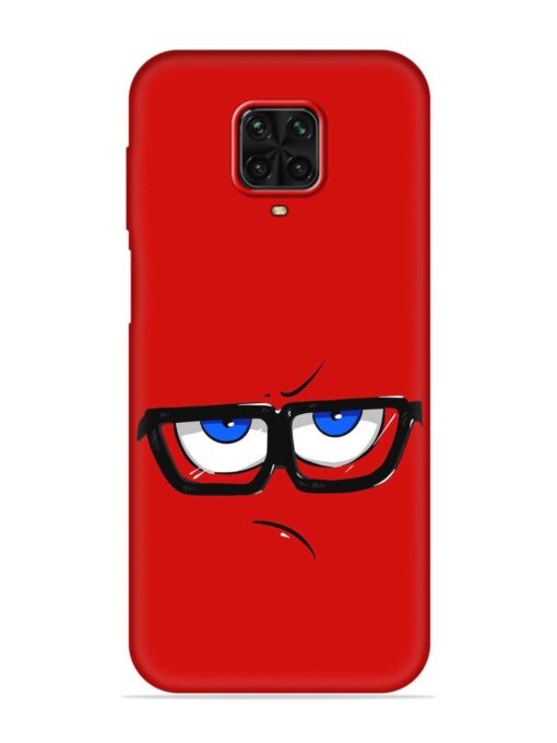 Rad Angry Face Embossed Soft Silicone Case for Poco M2 Pro