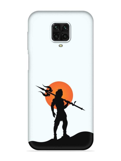 Lord Mahadev Trendy Embossed Soft Silicone Case for Poco M2 Pro