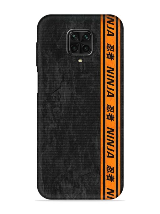 Ninja Srtips Embossed Soft Silicone Case for Poco M2 Pro Zapvi