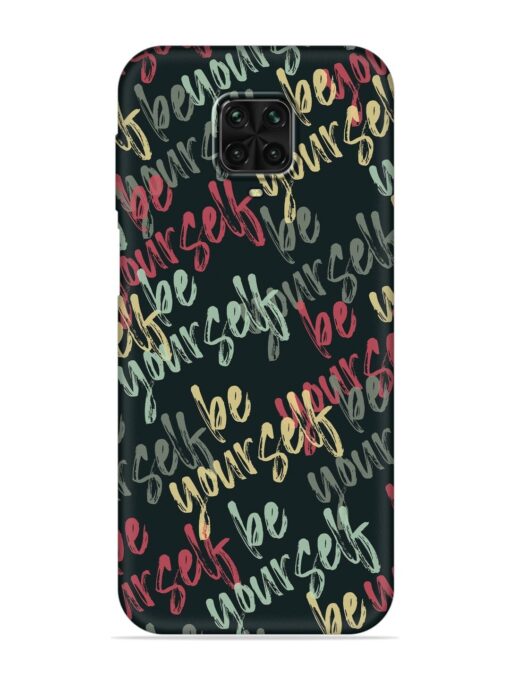 Yourself Seamless Embossed Soft Silicone Case for Poco M2 Pro Zapvi