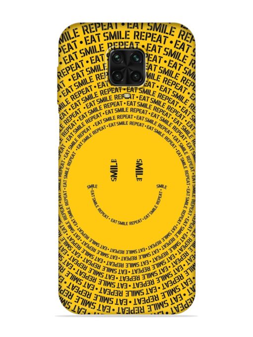 Smiley Embossed Soft Silicone Case for Poco M2 Pro