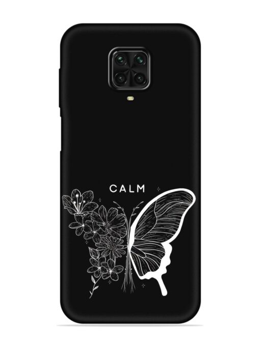 Calm Embossed Soft Silicone Case for Poco M2 Pro