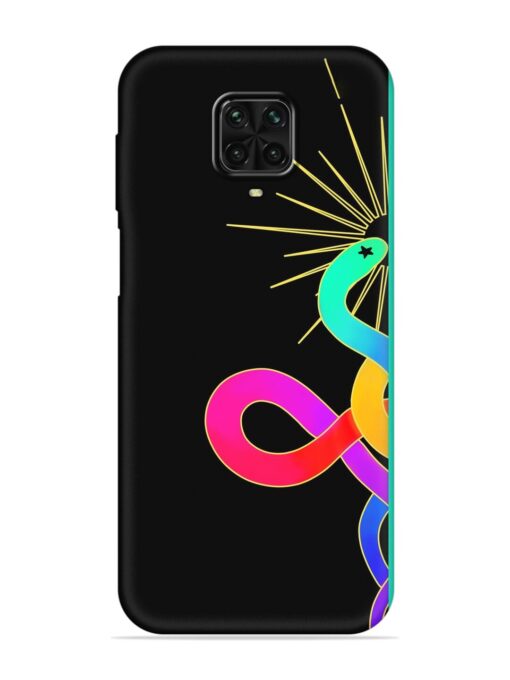 Art Geometric Abstraction Embossed Soft Silicone Case for Poco M2 Pro Zapvi