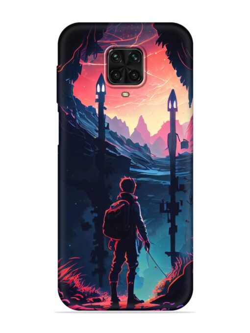 Cgs Artwork Embossed Soft Silicone Case for Poco M2 Pro