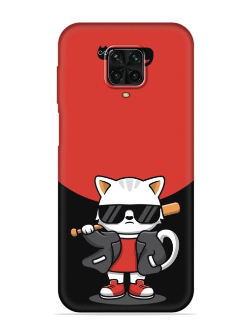 Cool Little Bear Cartoon Embossed Soft Silicone Case for Poco M2 Pro