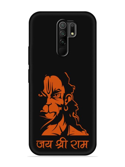 Angry Hanuman Embossed Soft Silicone Case for Poco M2 Reloaded