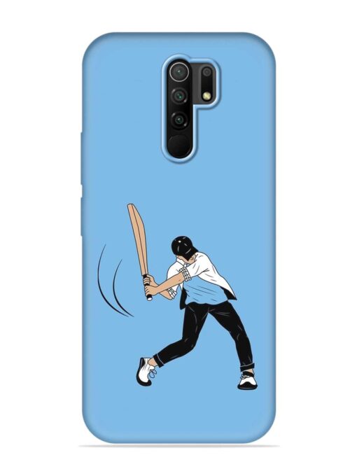 Cricket Gully Boy Embossed Soft Silicone Case for Poco M2 Reloaded