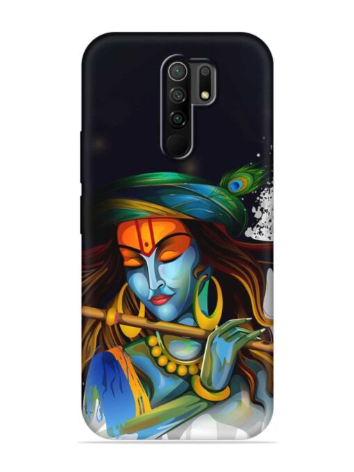 Krishna Art Embossed Soft Silicone Case for Poco M2 Reloaded Zapvi