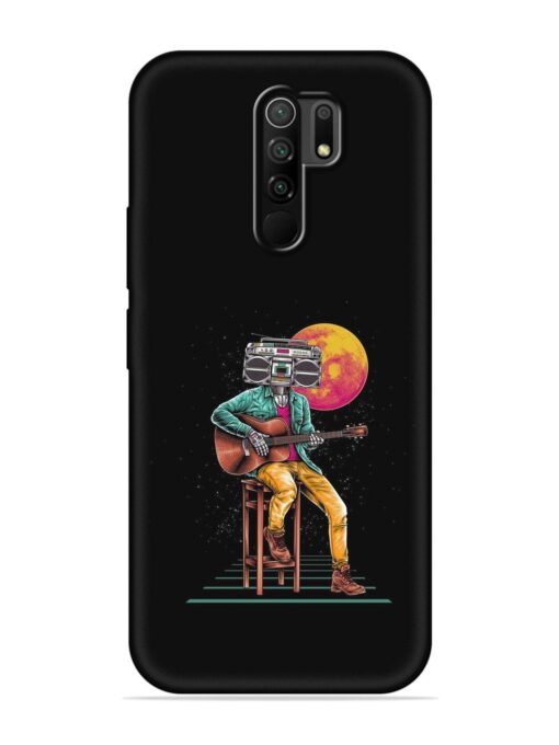 Minimalist Music Embossed Soft Silicone Case for Poco M2 Reloaded