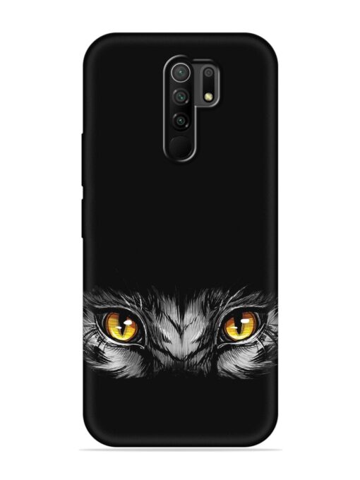 Scary Eye Embossed Soft Silicone Case for Poco M2 Reloaded