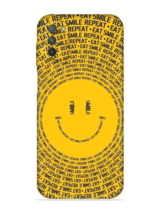 Smiley Embossed Soft Silicone Case for Poco M3 Zapvi