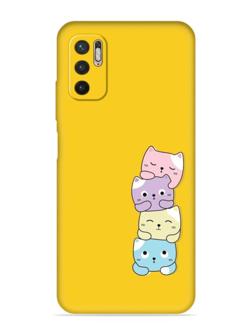 Cartoon Anime Embossed Soft Silicone Case for Poco M3 Pro (5G) Zapvi