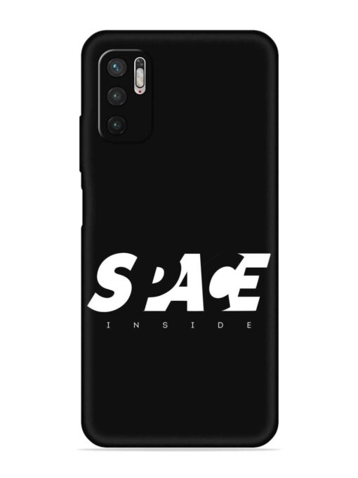 Space Typography Art Embossed Soft Silicone Case for Poco M3 Pro (5G) Zapvi