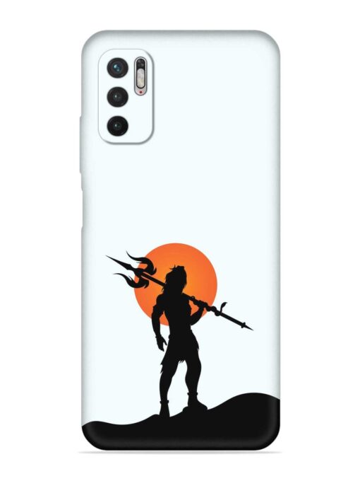 Lord Mahadev Trendy Embossed Soft Silicone Case for Poco M3 Pro (5G) Zapvi