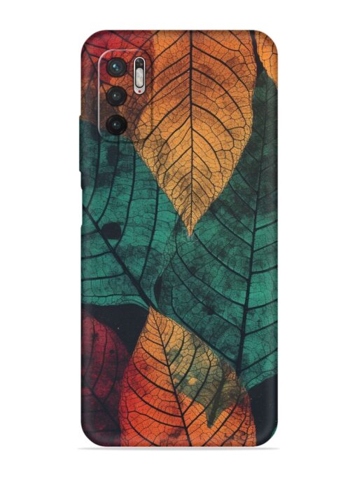 Leaves Artwork Embossed Soft Silicone Case for Poco M3 Pro (5G) Zapvi