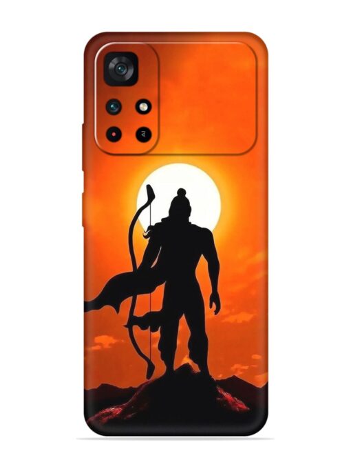 Shree Ram Embossed Soft Silicone Case for Poco M4 Pro (5G) Zapvi