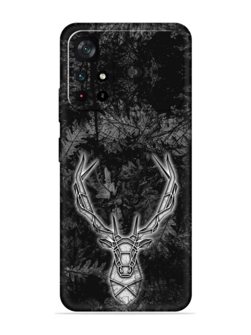 Ancient Deer Embossed Soft Silicone Case for Poco M4 Pro (5G) Zapvi