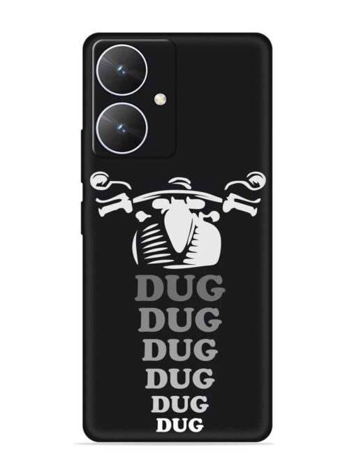 Dug Dug Dug Embossed Soft Silicone Case for Poco M6 (5G)