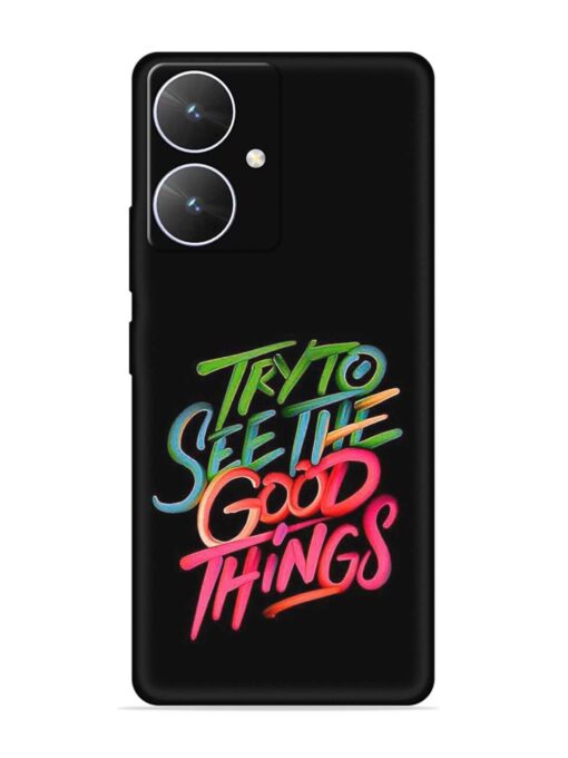 Try To See The Good Things Embossed Soft Silicone Case for Poco M6 (5G) Zapvi