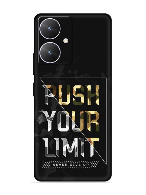 Push Your Limits Embossed Soft Silicone Case for Poco M6 (5G) Zapvi