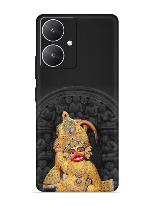 Indian Gold Hanuman Embossed Soft Silicone Case for Poco M6 (5G) Zapvi