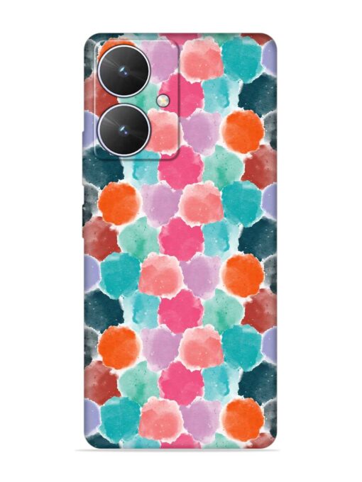 Colorful Seamless Pattern Embossed Soft Silicone Case for Poco M6 (5G) Zapvi