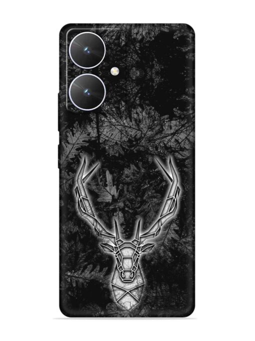 Ancient Deer Embossed Soft Silicone Case for Poco M6 (5G) Zapvi