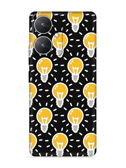 Light Bulb Seamless Embossed Soft Silicone Case for Poco M6 (5G) Zapvi