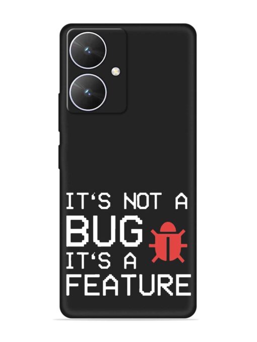 Not Bug Feature Embossed Soft Silicone Case for Poco M6 (5G)