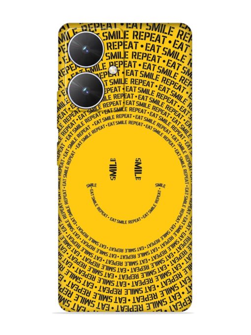 Smiley Embossed Soft Silicone Case for Poco M6 (5G)