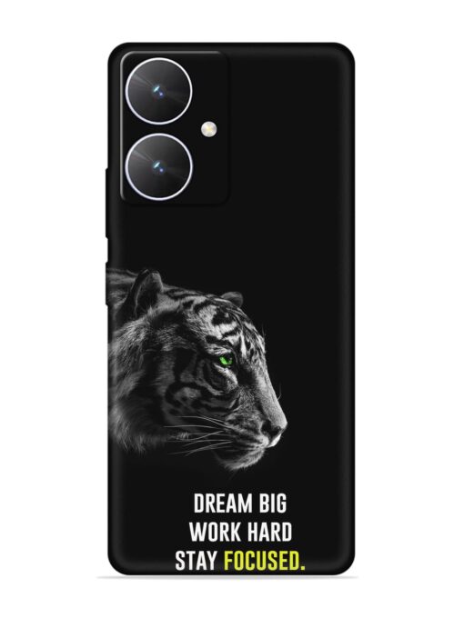 Dream Big Work Hard Embossed Soft Silicone Case for Poco M6 (5G)