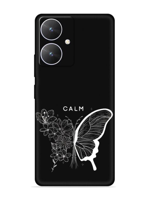 Calm Embossed Soft Silicone Case for Poco M6 (5G) Zapvi