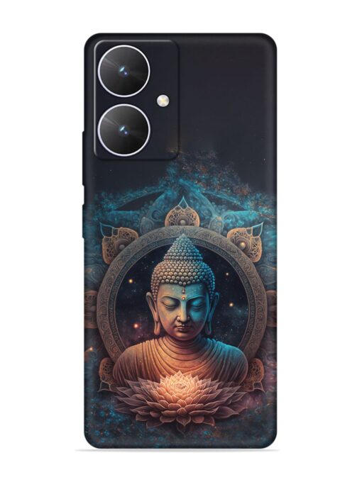 Gautam Buddha Embossed Soft Silicone Case for Poco M6 (5G) Zapvi