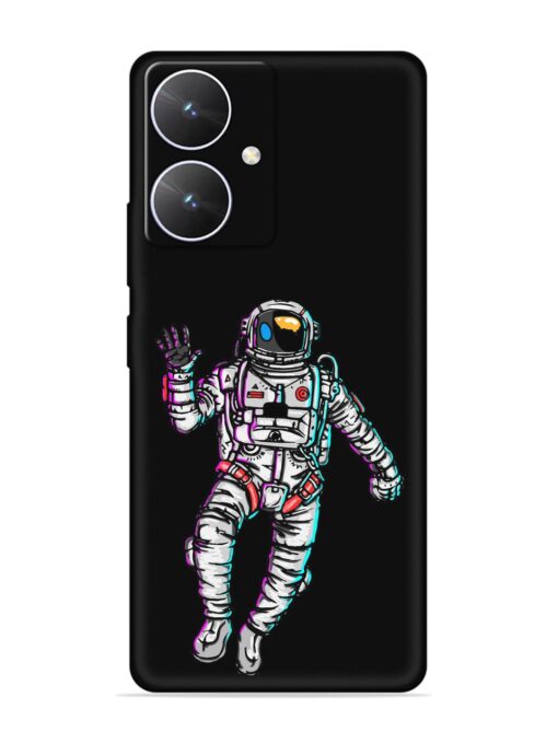 Spaceman Embossed Soft Silicone Case for Poco M6 (5G) Zapvi