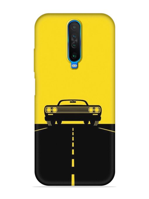 Classic Car Embossed Soft Silicone Case for Poco X2 Zapvi