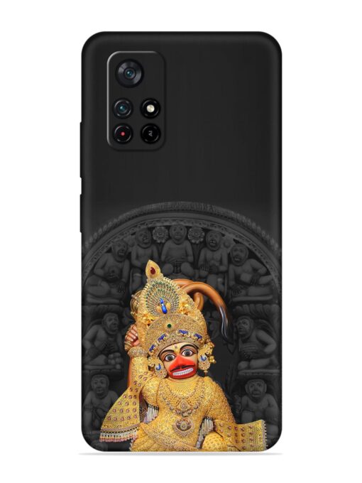 Indian Gold Hanuman Embossed Soft Silicone Case for Poco X4 Pro (5G) Zapvi