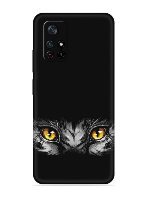 Scary Eye Embossed Soft Silicone Case for Poco X4 Pro (5G) Zapvi