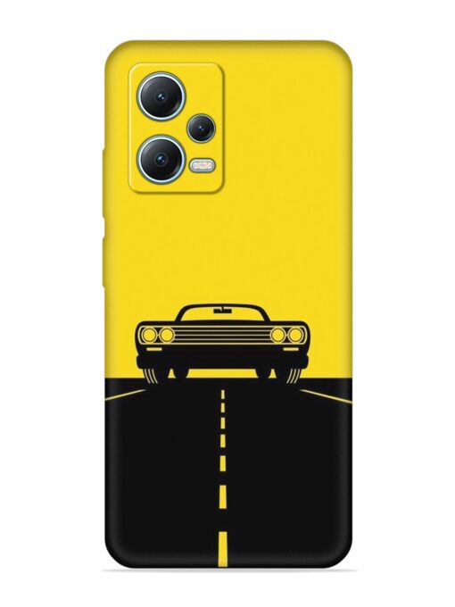 Classic Car Embossed Soft Silicone Case for Poco X5 (5G)