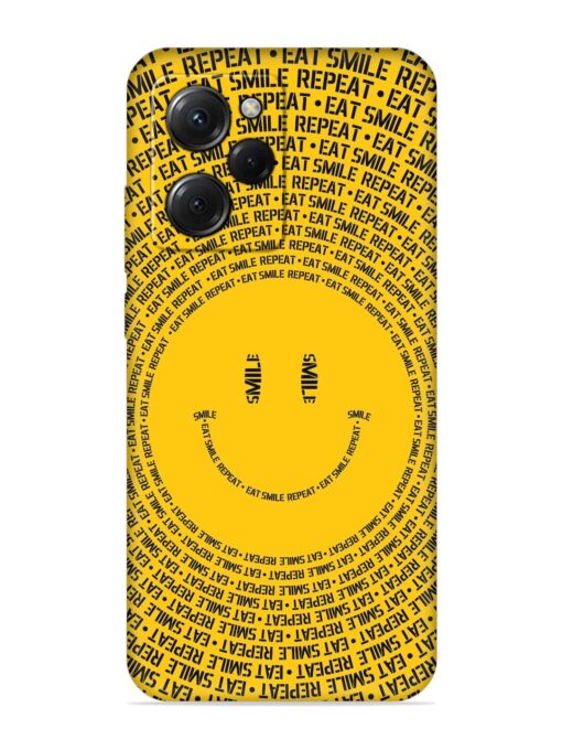 Smiley Embossed Soft Silicone Case for Poco X5 Pro (5G) Zapvi